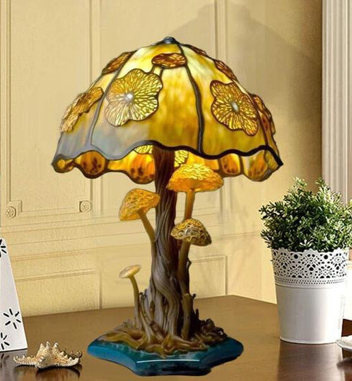 Glaslamp - lampe i farvet glas Fortryllende farver og beroligende lys til alle rum