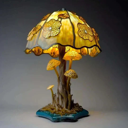 Glaslamp - lampe i farvet glas Fortryllende farver og beroligende lys til alle rum