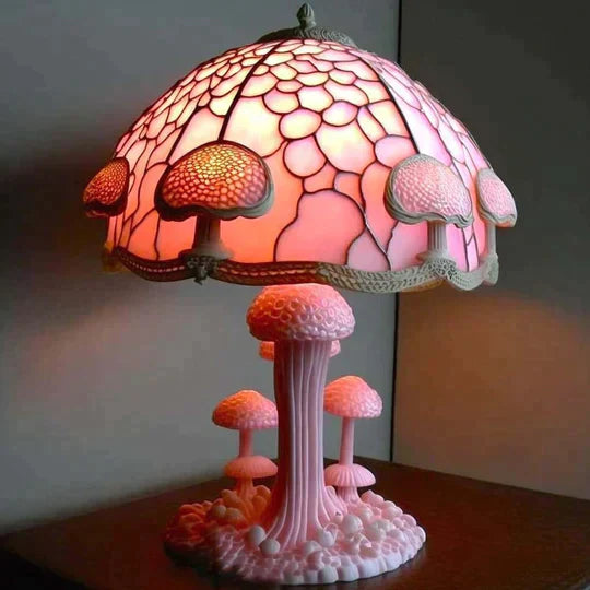 Glaslamp - lampe i farvet glas Fortryllende farver og beroligende lys til alle rum