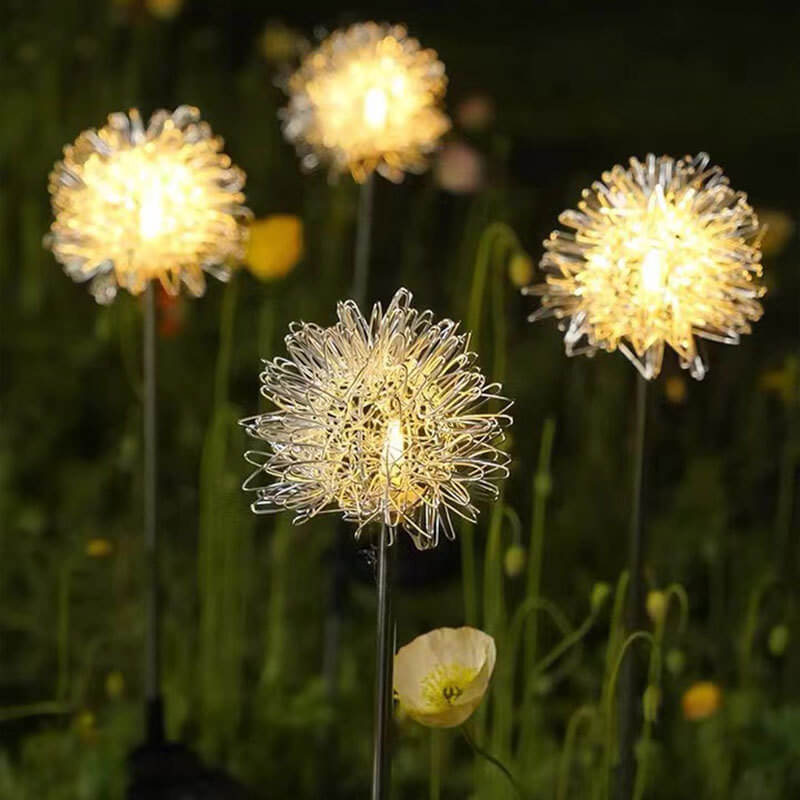 LumiGard - Solcelledrevet mælkebøttekugle-lys