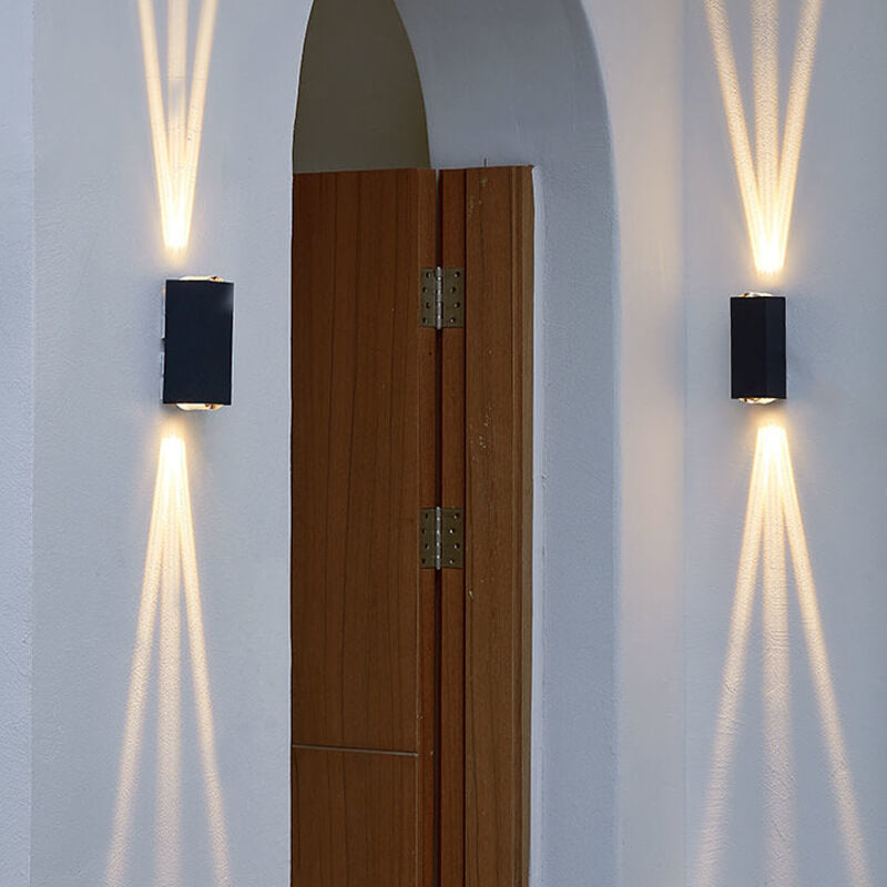 LumiShield - Moderne vandtæt rektangulær LED-væglampe
