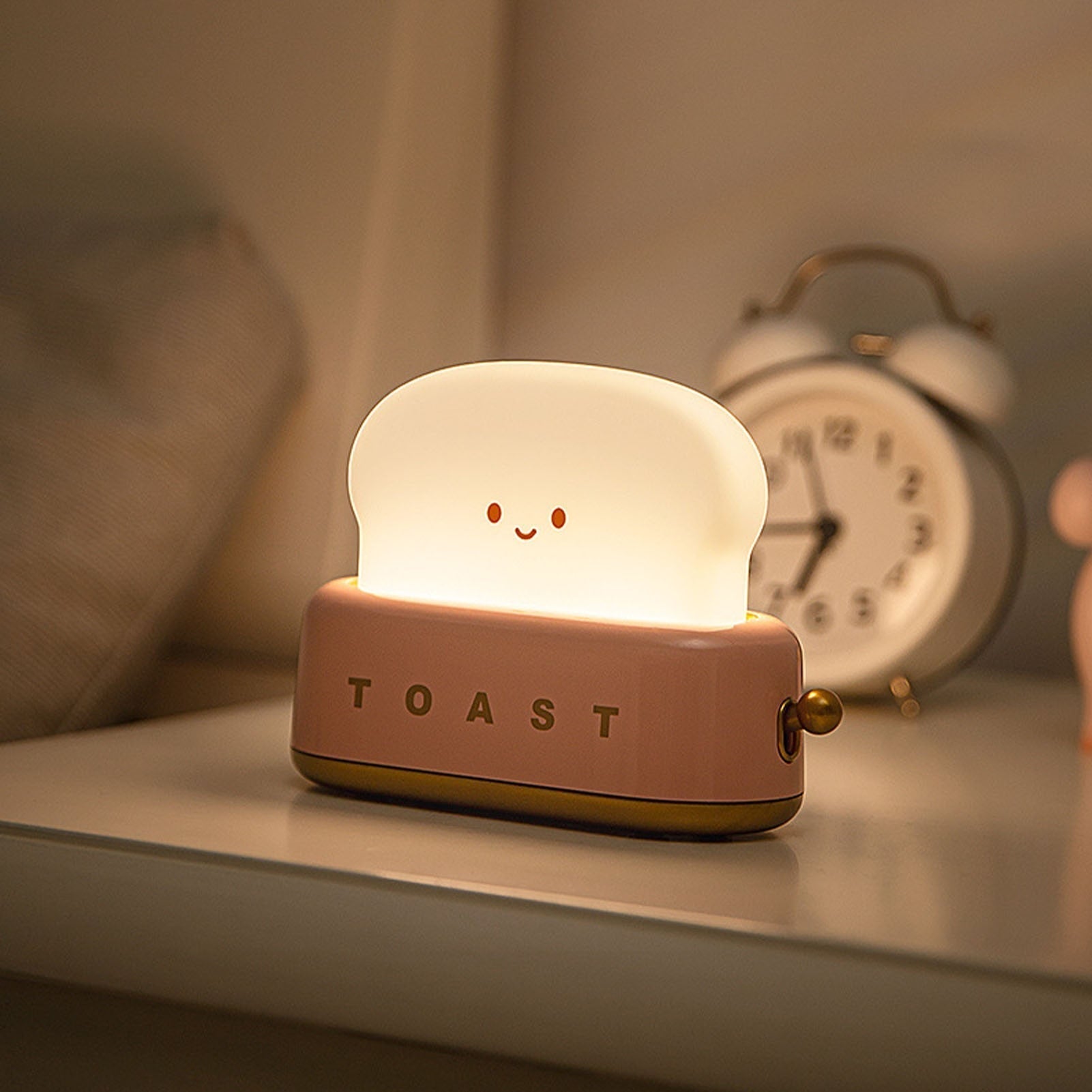 Dæmpbar LED Nattelys til Børneværelser – 800 mAh Batteri, 15 Minutters Timer, Varm Hvid Lys-5