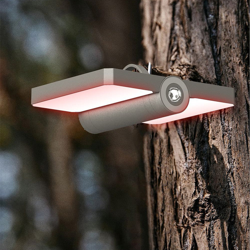 Bærbar LED Campinglampe med Opladeligt Batteri – Kompakt og Sammenfoldelig Lanterne til Udendørs Aktiviteter-2