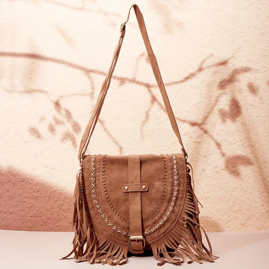 Penina - Crossbody-taske med kvast