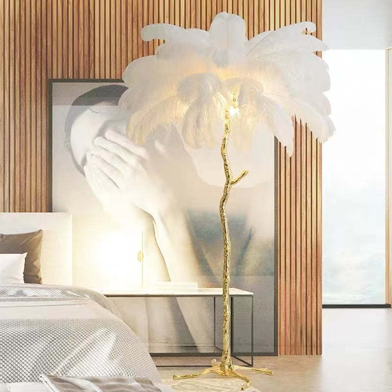 LED Gulvlampe og Tafellampe i Hvid og Sort Metal – Dimbar, Energi Effektiv Belysning til Spisestue og Stue-3