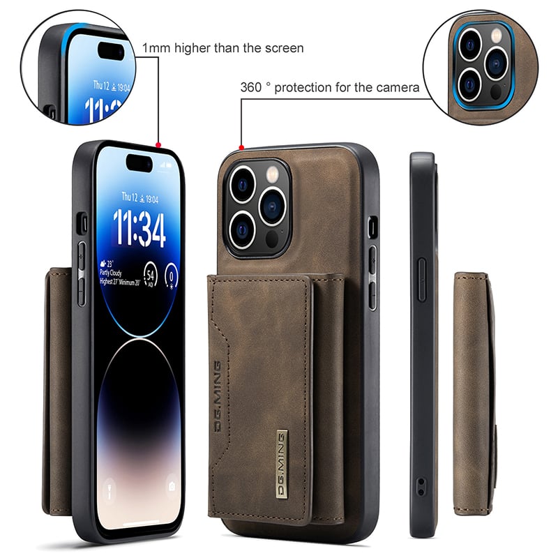 MagnaCase - 2-i-1 iPhone-etui med aftageligt pungetui