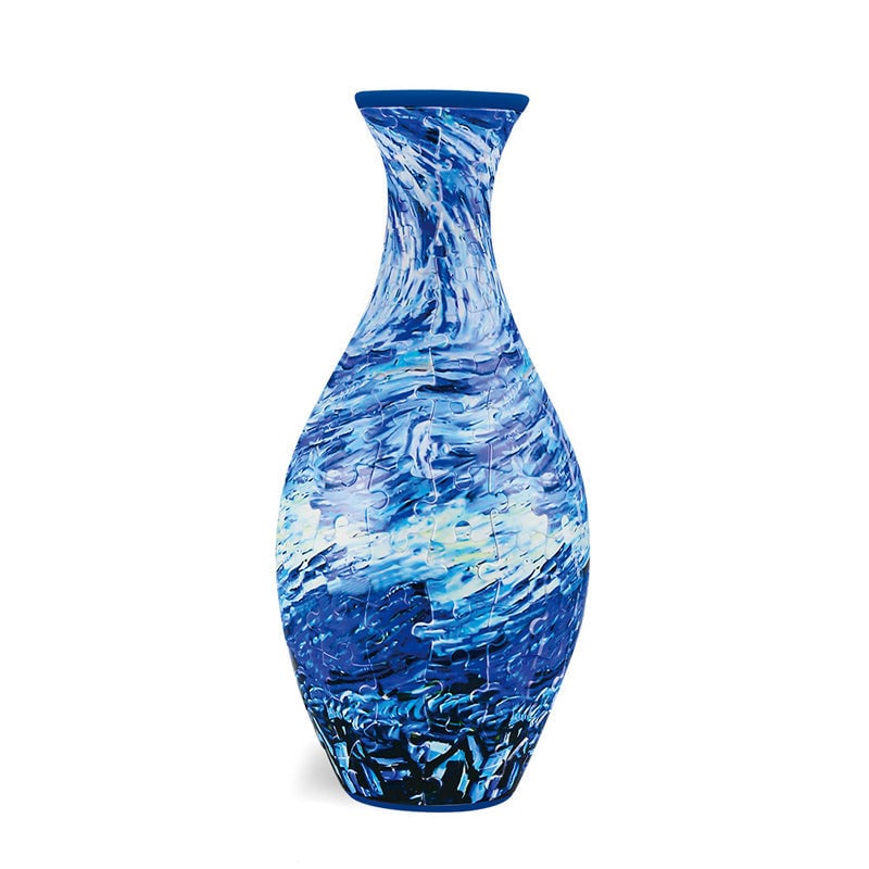 EcoBloom - 3D Puzzle Vase - Dekorativ blomstervase med aftagelig vandbeholder