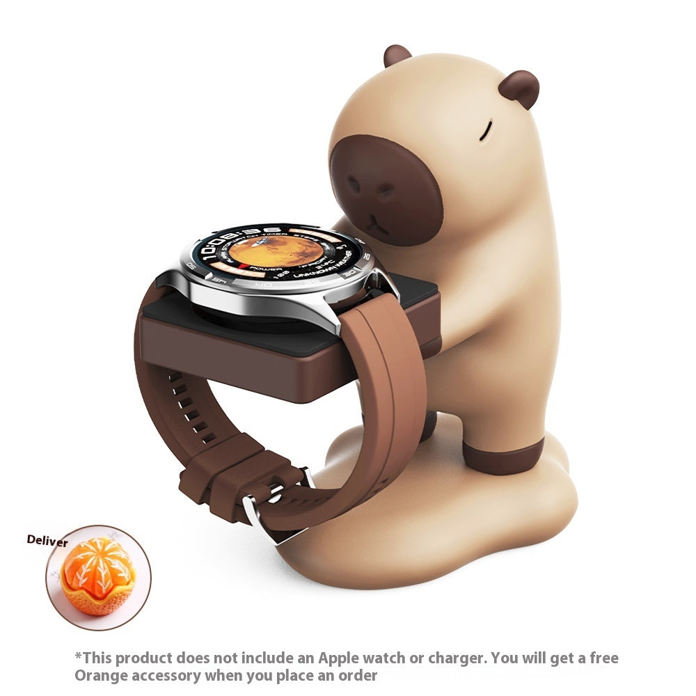 CapyCharge - Apple Watch Capybara opladningsholder