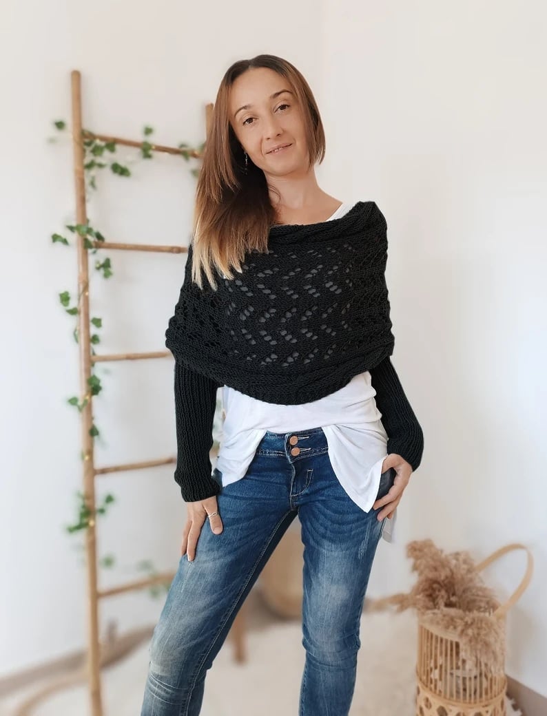 CozyKnit - Behageligt strikket tørklæde | Alsidig elegance til enhver lejlighed