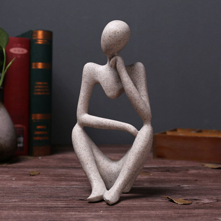 ThinkArt - Reflective Thinker Image | Elegant abstrakt boligindretning