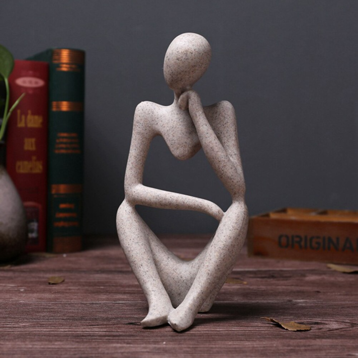 ThinkArt - Reflective Thinker Image | Elegant abstrakt boligindretning