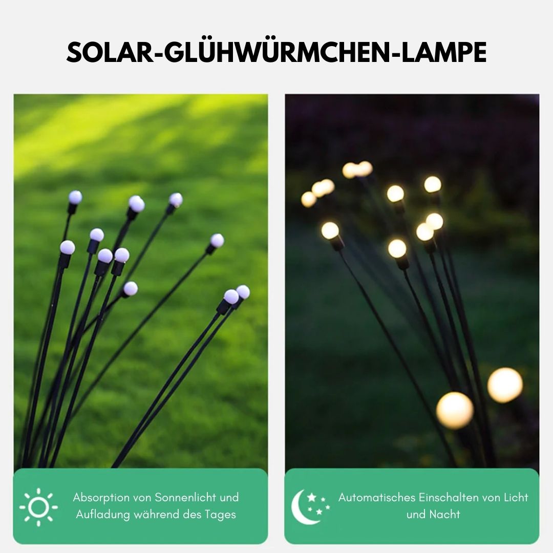 EcoLuxe - Firefly solcellelampe til udendørs brug