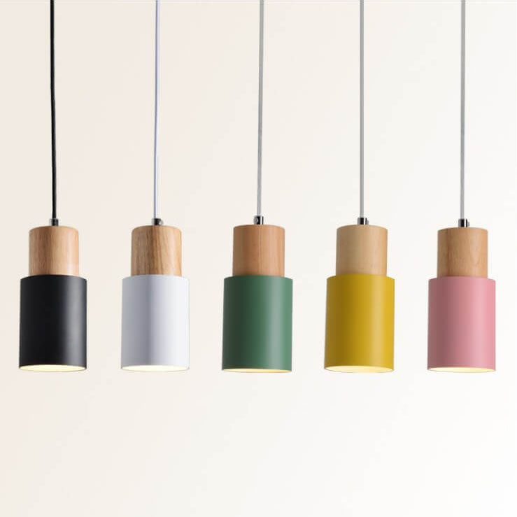 NordicGlow - Nordic Macaron cylinder aluminium 1-lys LED-pendel