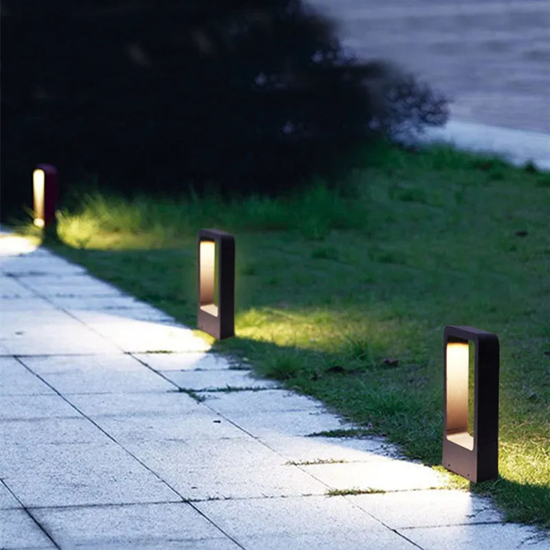 Vandtæt Græs Lampe til Havebelysning – Sikker og Nem Installation, 30cm, 60cm, 80cm, Aluminium, 6000K Lys-2