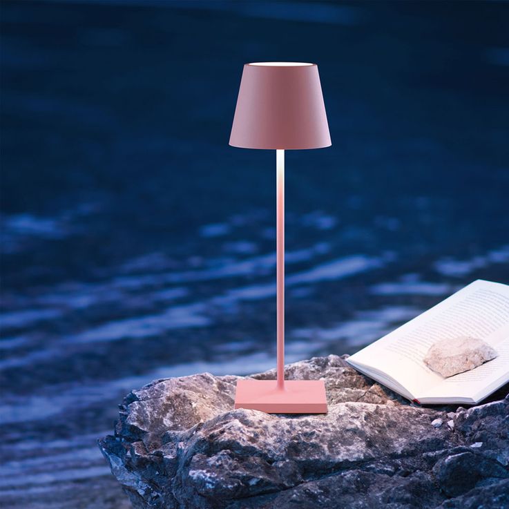Elegant LED Bordlampe med Justerbar Lysstyrke – Modern Metal og Glas Design til Hyggelig Atmosfære-3