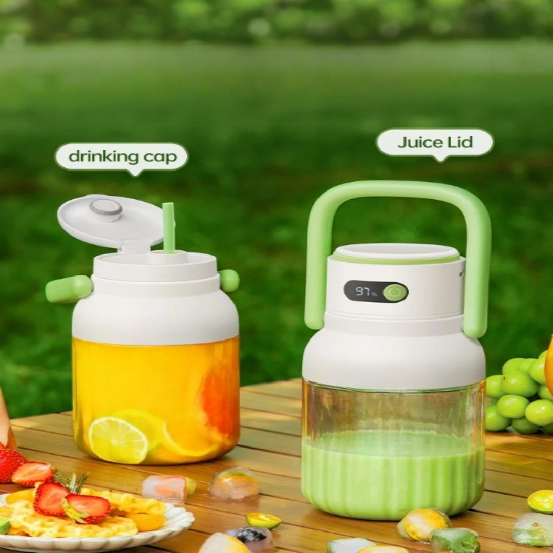 BlendGo - batteridrevet kompakt smoothieblender med 12 knive