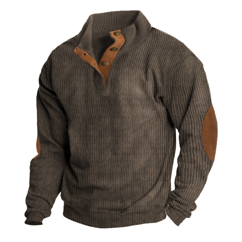 NoirKnits - Sweater med knapper | Tidløs stil og høj komfort til enhver lejlighed