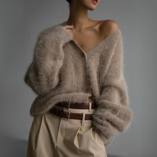 Catherine - Cardigan i kashmir | Luksuriøs elegance og tidløs skønhed