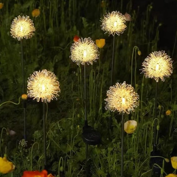 LumiGard - Solcelledrevet mælkebøttekugle-lys