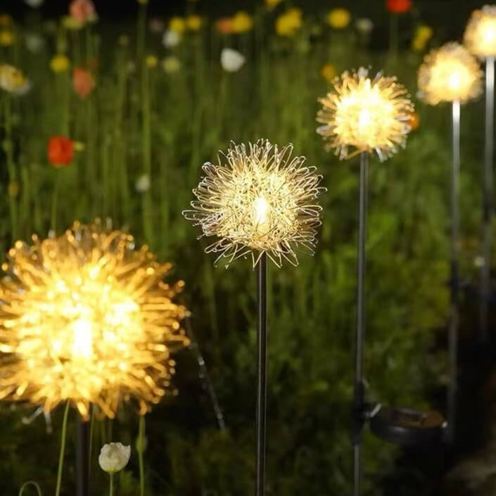 LumiGard - Solcelledrevet mælkebøttekugle-lys