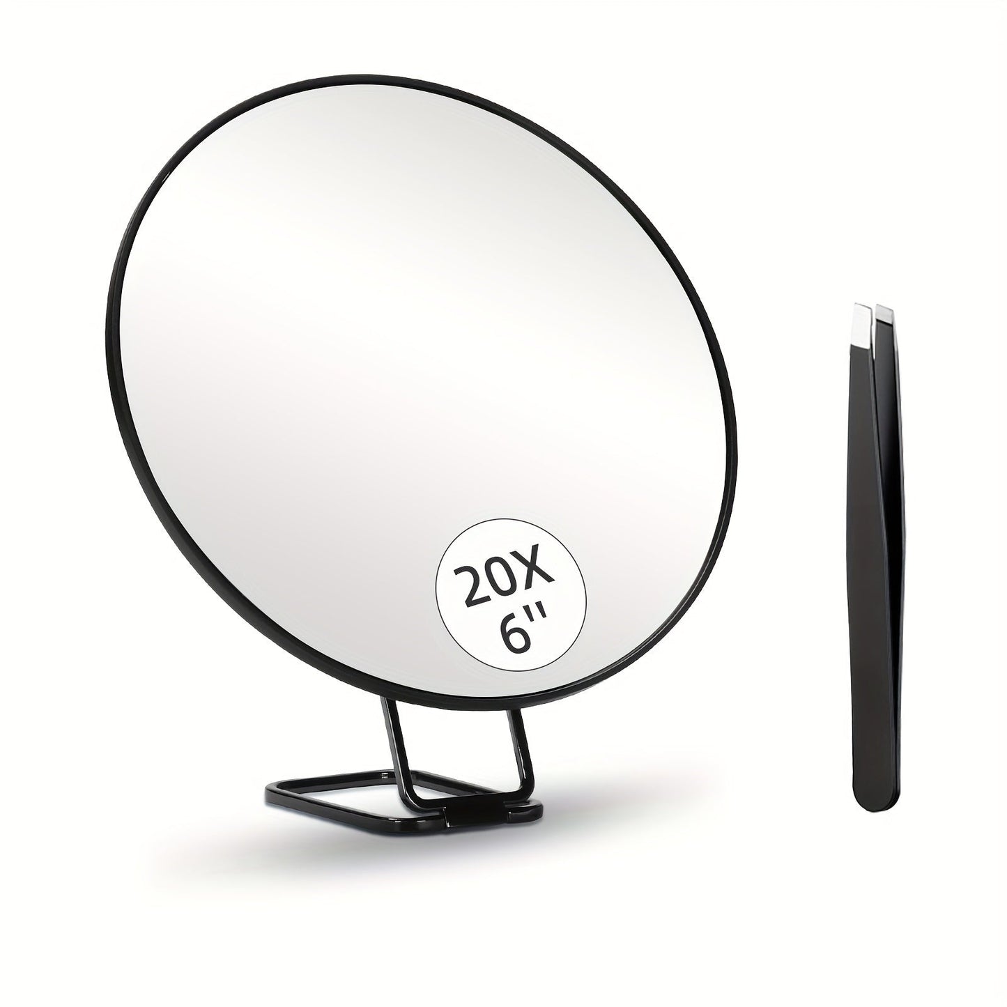 PrecisionGlow - Vergrößernder Make-up-Spiegel mit 10X/20X-Zoom