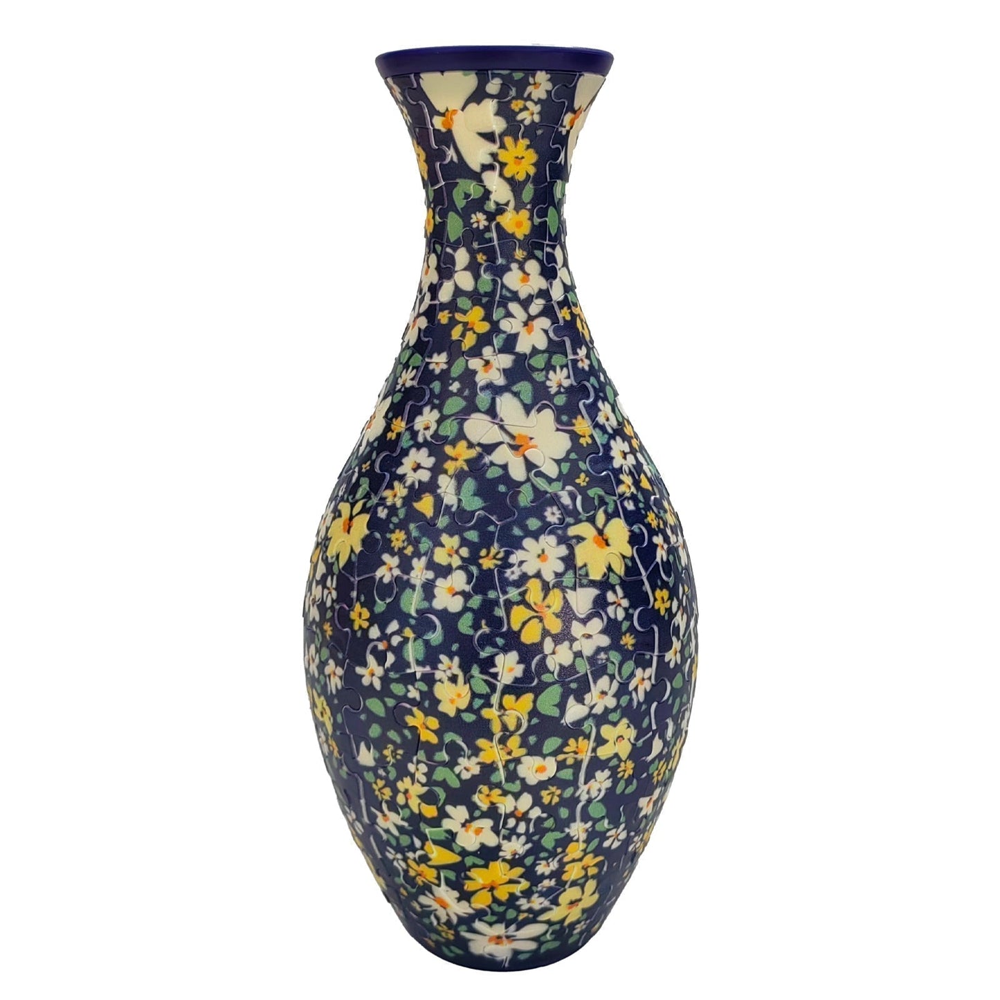 EcoBloom - 3D Puzzle Vase - Dekorativ blomstervase med aftagelig vandbeholder
