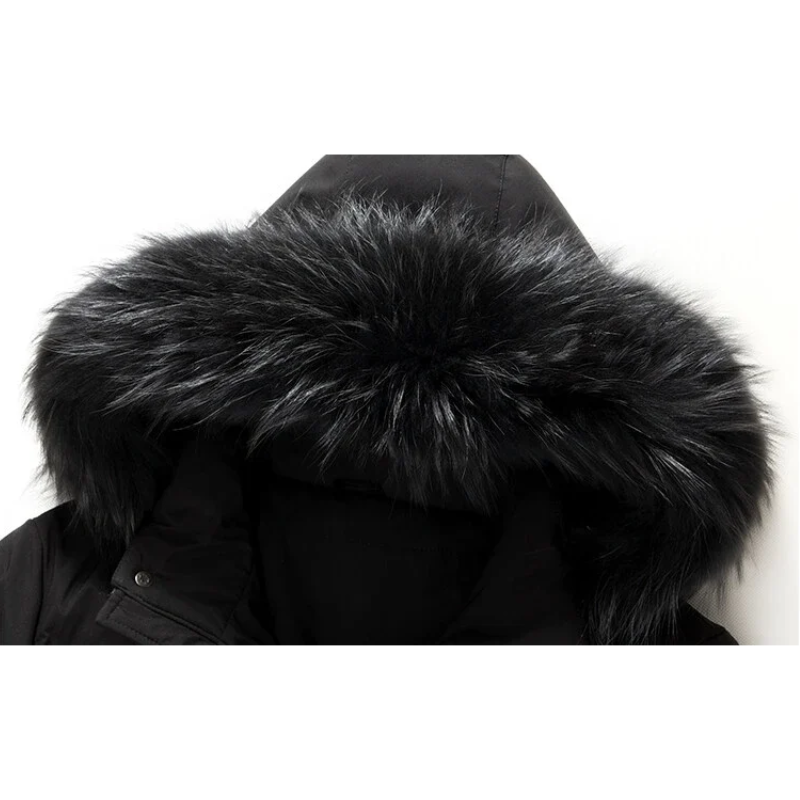 FrostGuard - Parka vinterfrakke til mænd | Elegant varme til kolde vinterdage