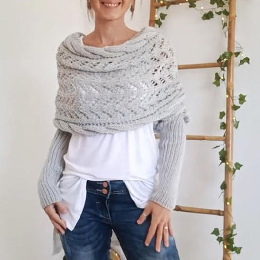 ChicWrap - elegance og komfort med den strikkede bolero