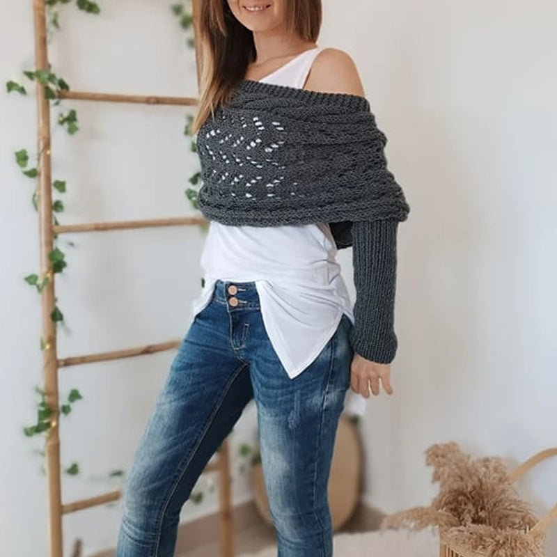 ChicWrap - elegance og komfort med den strikkede bolero