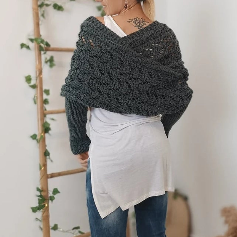 ChicWrap - elegance og komfort med den strikkede bolero