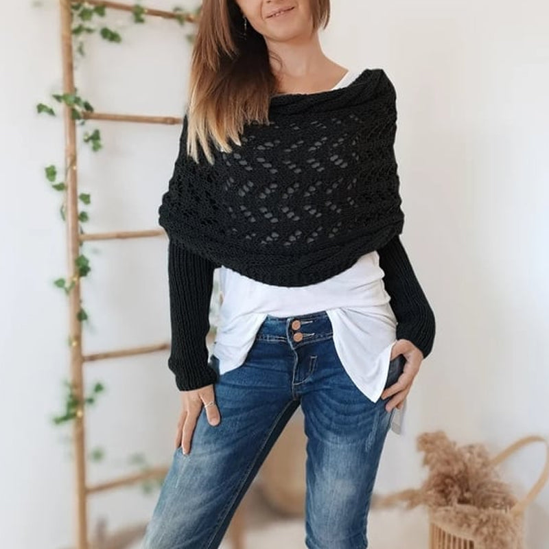 ChicWrap - elegance og komfort med den strikkede bolero