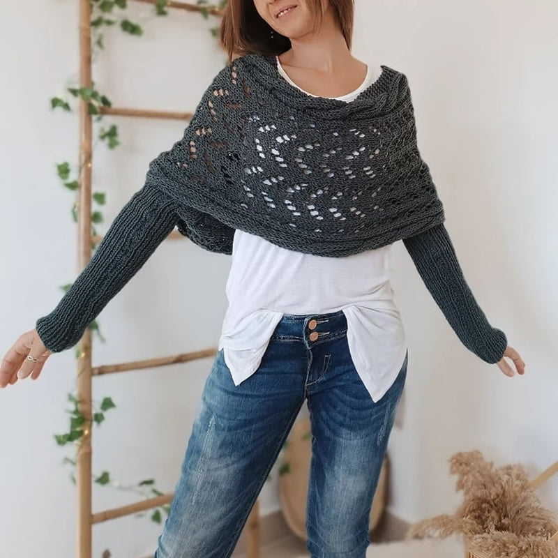ChicWrap - elegance og komfort med den strikkede bolero