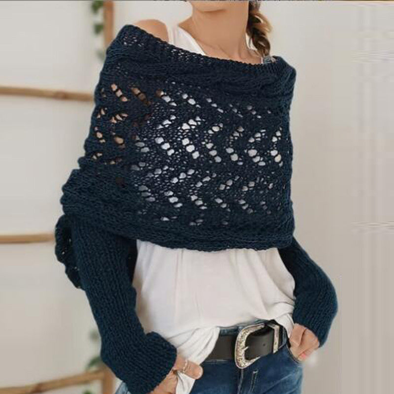 ChicWrap - elegance og komfort med den strikkede bolero
