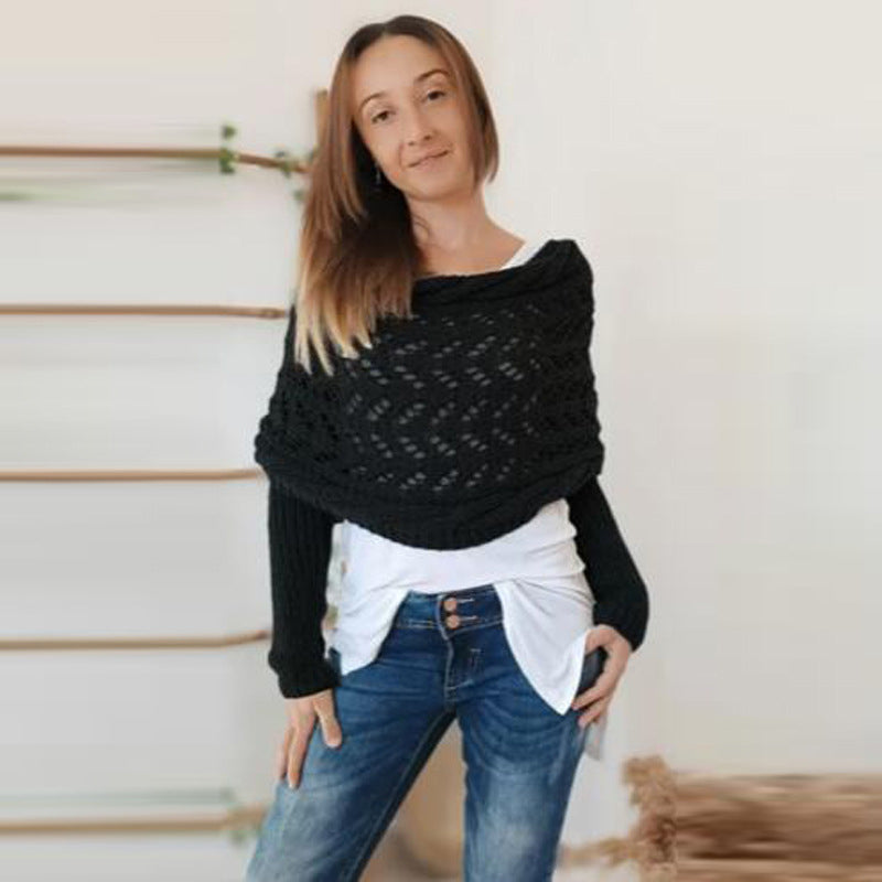 ChicWrap - elegance og komfort med den strikkede bolero