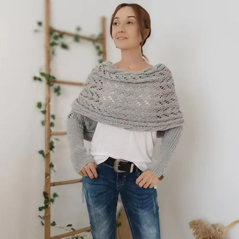 ChicWrap - elegance og komfort med den strikkede bolero