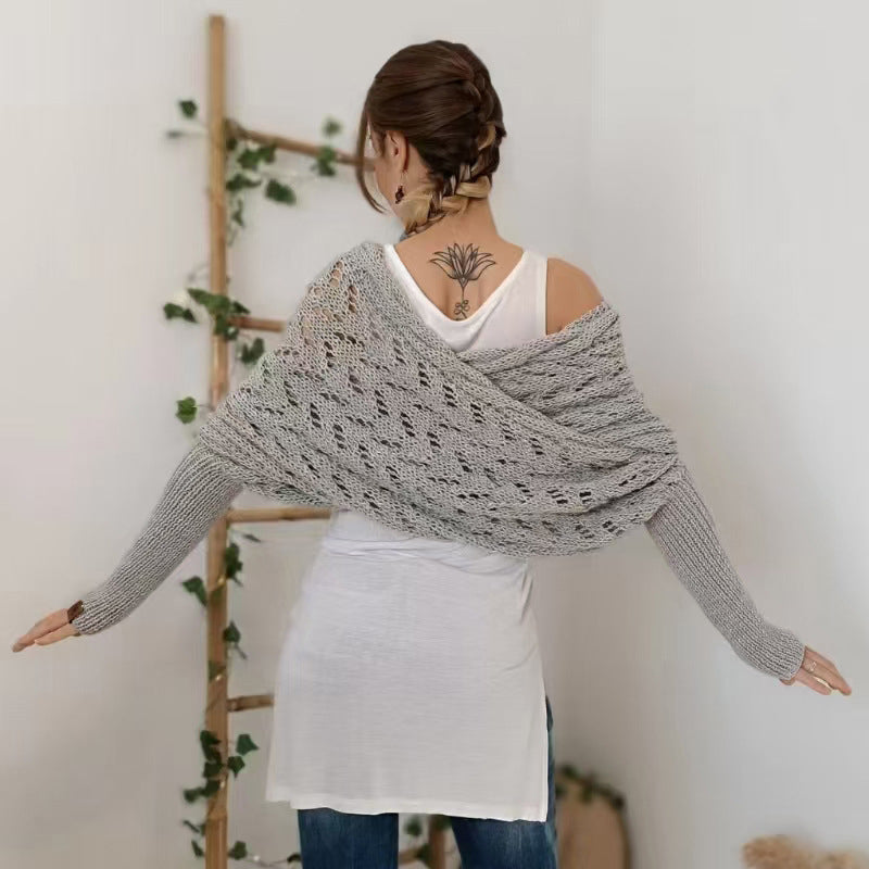 ChicWrap - elegance og komfort med den strikkede bolero