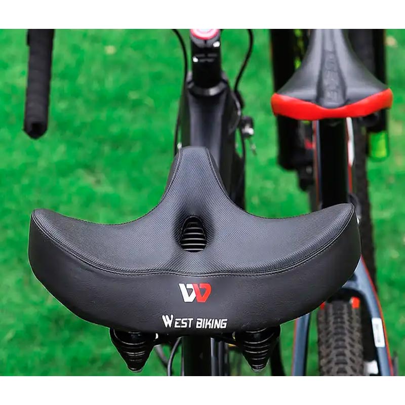 RideComfort - Komfortabel Big Bottom-cykelsadel - Maksimal komfort