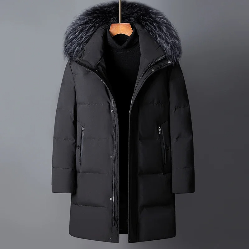 FrostGuard - Parka vinterfrakke til mænd | Elegant varme til kolde vinterdage