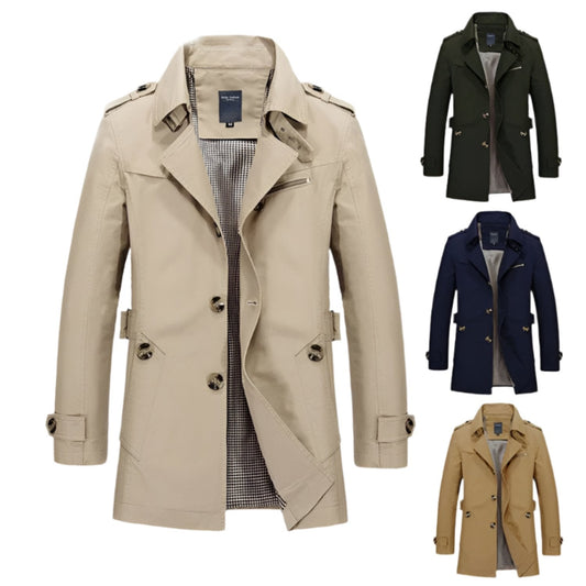 StyleFusion -Luksuriøs, moderigtig frakke | Luksuriøs komfort møder klassisk stil
