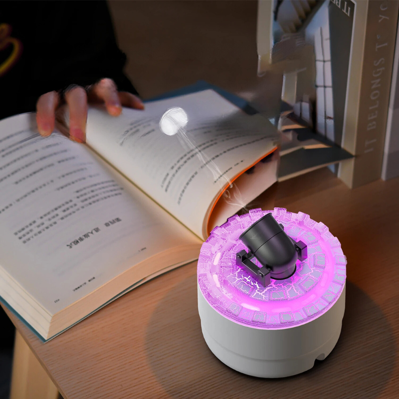 AeroVibe - Vulkanisk luftfugter med LED-lys og aromaterapi