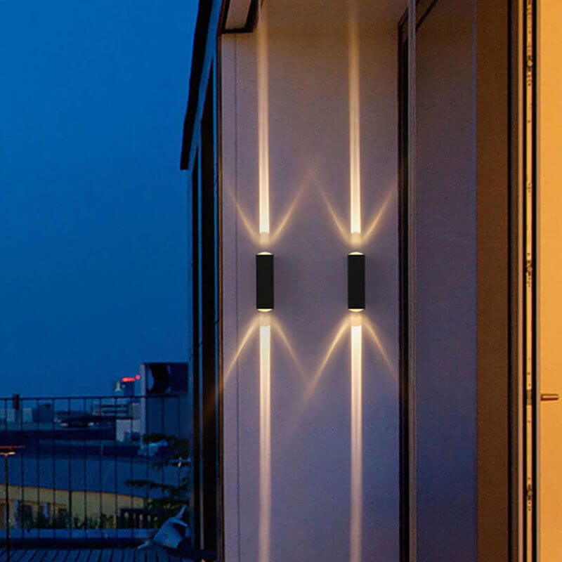 LumiShield - Moderne vandtæt rektangulær LED-væglampe