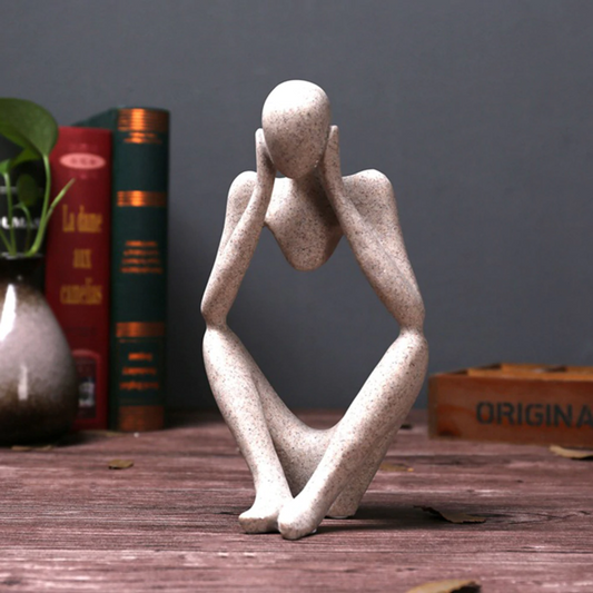 ThinkArt - Reflective Thinker Image | Elegant abstrakt boligindretning