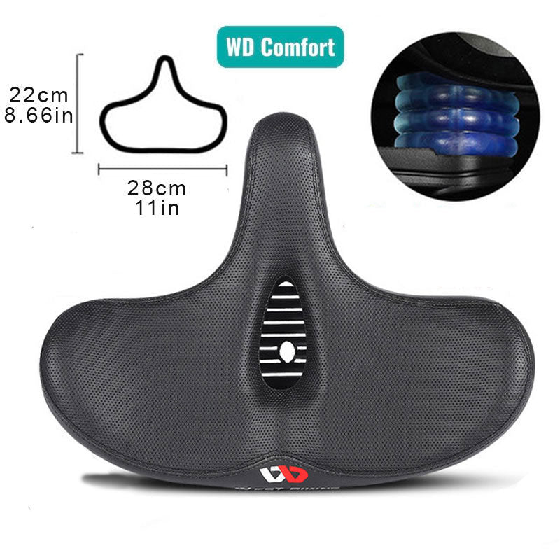 RideComfort - Komfortabel Big Bottom-cykelsadel - Maksimal komfort
