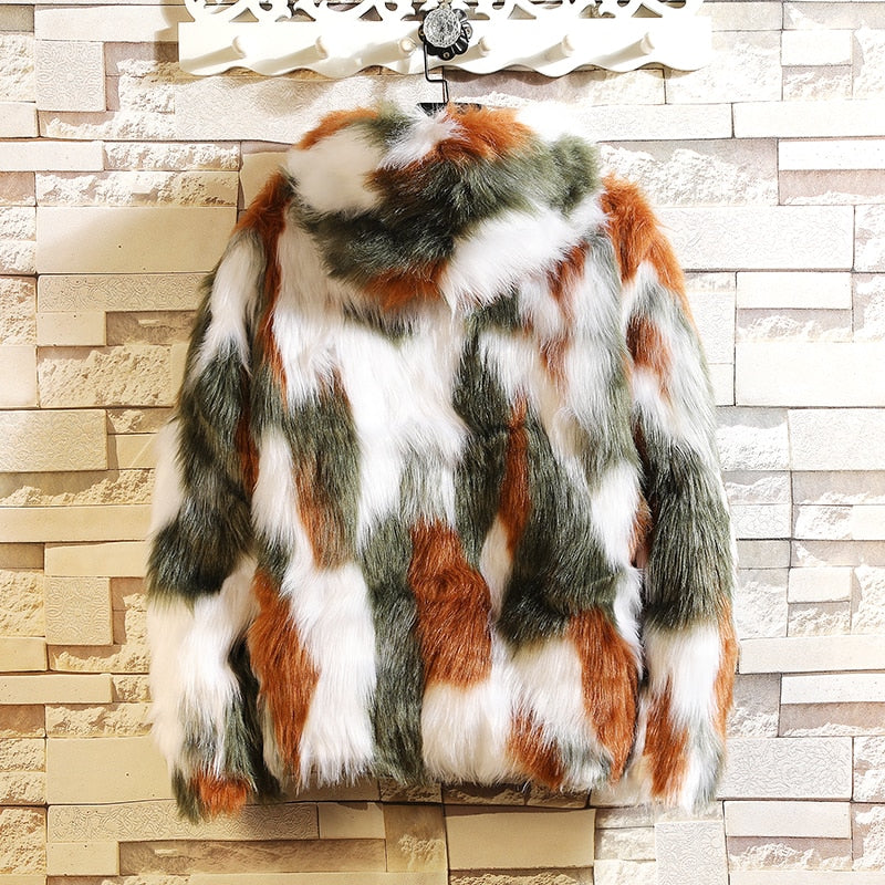 Calder - Herrejakke af fleece og pels i et blandet design