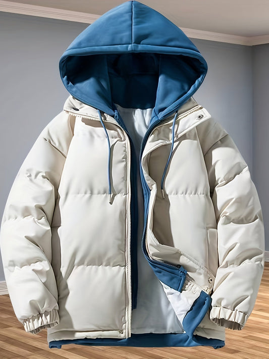 OutdoorsPro - Casual 2-i-1 tyk termisk vinterjakke til mænd