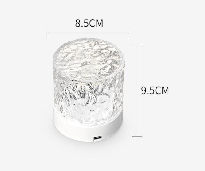 Smart WLAN-Lampe med Fjernbetjening og 16 RGB-Farver – Moderne Atmosfærisk Belysning med USB-Opladning-6