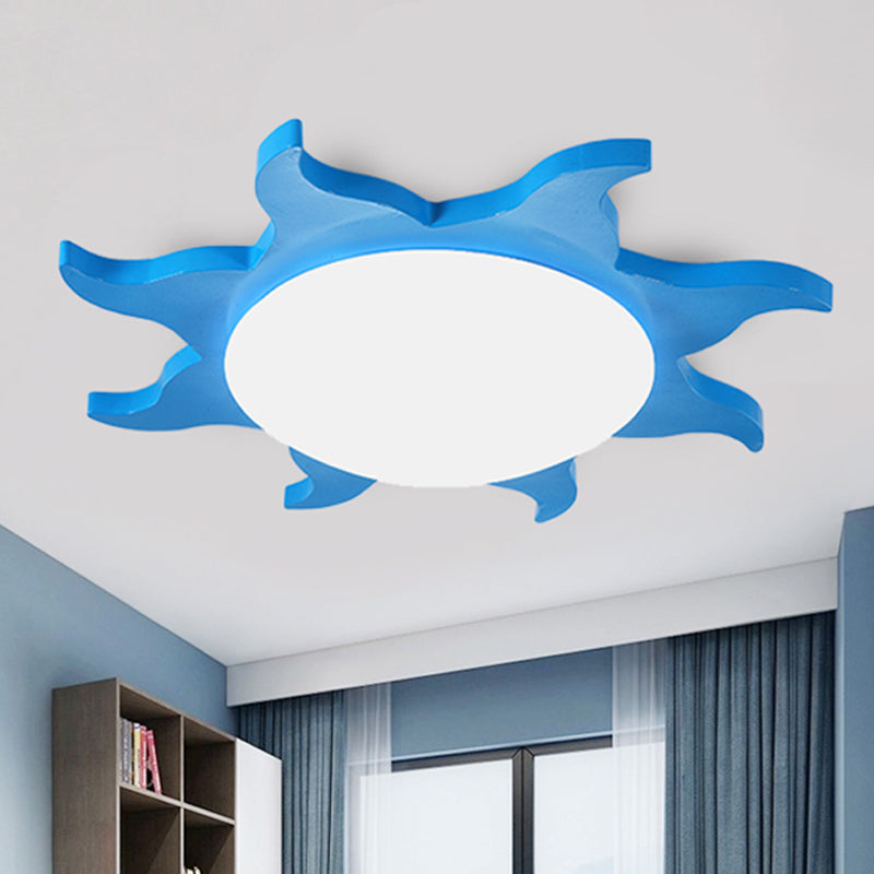 SunnyGlow - loftslampe til børneværelset | Solformet LED-belysning