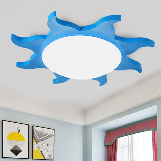 SunnyGlow - loftslampe til børneværelset | Solformet LED-belysning