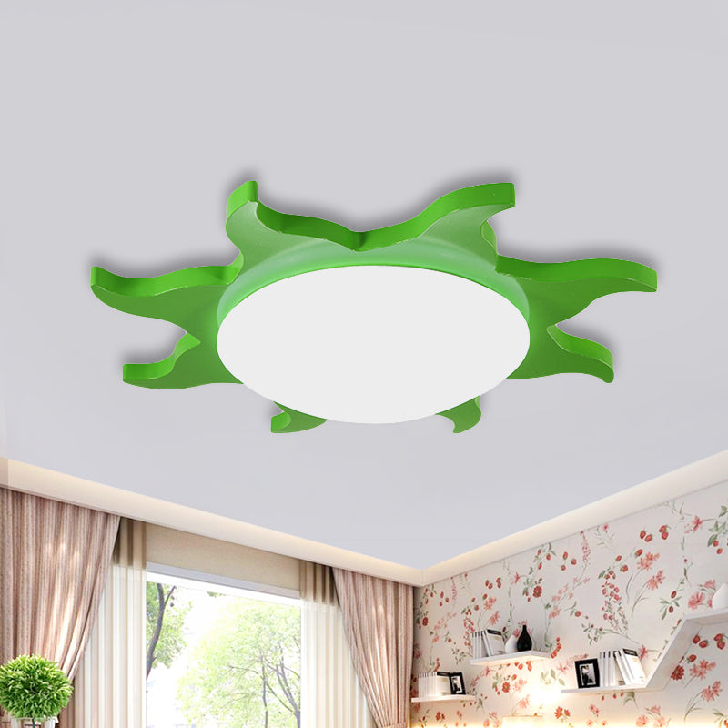 SunnyGlow - loftslampe til børneværelset | Solformet LED-belysning