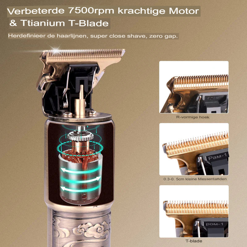 SharpTrim Pro - Elektrisk barbersæt